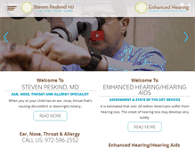 Tablet Screenshot of drpeskind.com